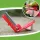 Ergonomisches Rotes Daumenmesser mit Edelstahlklinge