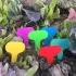 50 Stück, T-förmige Gartenpflanzenetiketten