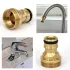 Messing-Schnellkupplungs-Gartenwasserschlauch-Hahnadapter