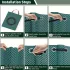 3-teiliges Set großer, robuster Gartensack