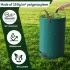 3-teiliges Set großer, robuster Gartensack