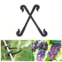 50 Stück Garten-Gitterclips für Kletterpflanzen und Blumen