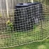 Beigefarbener Rattan und geflochtenes Netz
