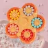 Drehende Zauberbohne Würfel Spinner, drehendes Puzzle-Spiel