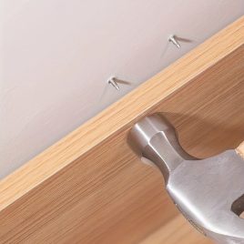 100 Stück nahtlose doppelseitige Sockelleisten-Nägel