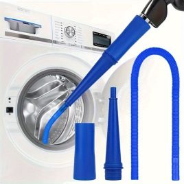   Flexibles Trockner- und Waschmaschinen-Reinigungsset mit Staubsauger