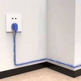 100 unsichtbare selbstklebende Kabelhalterungen