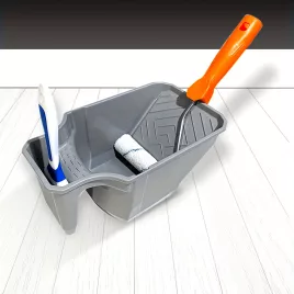 4-Zoll-Handfarbbecher mit Rollrahmen