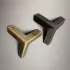 8 Stk. Antik-Bronze-Metalleckenschutz
