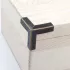 8 Stk. Antik-Bronze-Metalleckenschutz