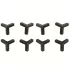 8 Stk. Antik-Bronze-Metalleckenschutz