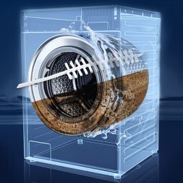 Multifunktionale Reinigungsbürste mit langem Griff