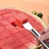 2-in-1 Edelstahl Wassermelonen-Schneider und Gabel
