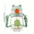 Niedlicher Cartoon-Wasserflasche mit Strohhalm 300 ML