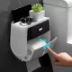Großer Kapazität Doppelwandiger Toilettenpapierhalter