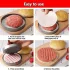 Grauer Metall-Burgerpresse