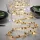 Romantisches Goldenes Blatt Feenlicht