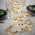Romantisches Goldenes Blatt Feenlicht