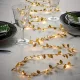 Romantisches Goldenes Blatt Feenlicht