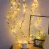 Romantisches Goldenes Blatt Feenlicht
