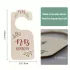 8-teiliges Set, doppelseitiger Holzschrank-Organizer
