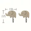 2 Stück Elefant