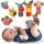 Tierische Klingelsocke und Armband