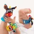 Tierische Klingelsocke und Armband