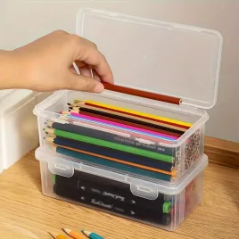 Transparente Kunststoff-Aufbewahrungsbox