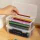 Transparente Kunststoff-Aufbewahrungsbox