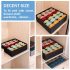 24-Fächer Socken- und Unterwäsche-Organizer Divider