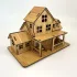 3D-Holzpuzzle-Spiel