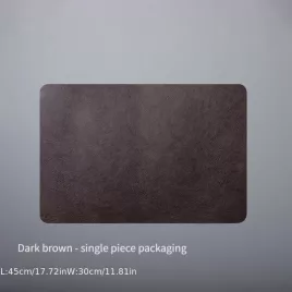 Leder Tischunterlage