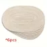 6er-Set Extra Große Ovale Tischsets