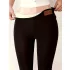 Damen Hochbund-Fleece-Leggings für Wintersport, Fitness und Yoga