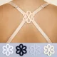 8er Set Blumenförmige Unsichtbare BH-Träger-Clips