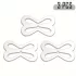 3er-Pack BH-Träger Clips