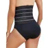 Hochtaillierte formende Slip für Damen