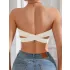 Nahtloser, trägerloser Bandeau-BH für Damen