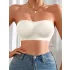 Nahtloser, trägerloser Bandeau-BH für Damen