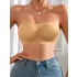 Nahtloser, trägerloser Bandeau-BH für Damen