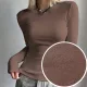 Damen Herbst-Winter Thermo Strickoberteil