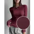 Damen Herbst-Winter Thermo Strickoberteil