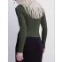 Damen Herbst-Winter Thermo Strickoberteil