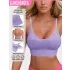 Klassischer gerippter Strick Yoga-Stil Neckholder-Rückenfreier Sport-BH