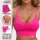 Klassischer gerippter Strick Yoga-Stil Neckholder-Rückenfreier Sport-BH