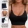 Klassischer gerippter Strick Yoga-Stil Neckholder-Rückenfreier Sport-BH