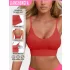 Klassischer gerippter Strick Yoga-Stil Neckholder-Rückenfreier Sport-BH