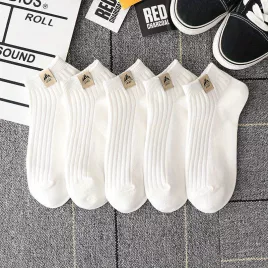 5 Paar Dünne Knöchelsocken für Frühling und Sommer