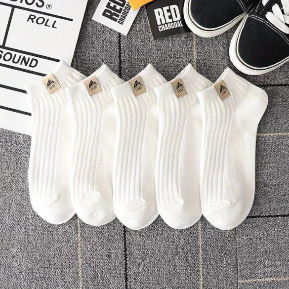 5 Paar Dünne Knöchelsocken für Frühling und Sommer